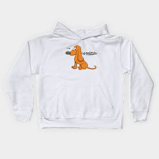 I'm Ear-resistable Pooch Kids Hoodie